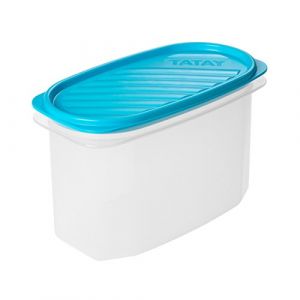 Tatay Hermetico Food Oval 1,2Lt Plastique Bleu