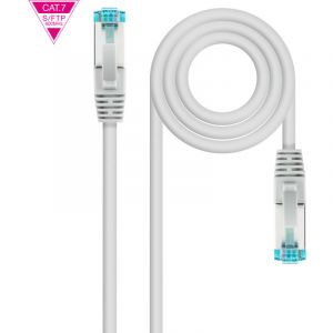 Nano cable Rj45 Cat7 S/ftp Cu Lszh 2m Gris 10.20.1702