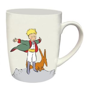 Mug arrondi + boîte ouverte Le Petit Prince Renard Kiub