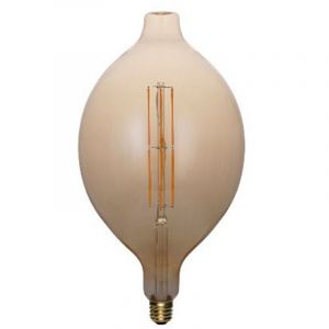 Ampoule filament LED BT180 8W Dimmable 2200K E27, ampoule Géant Edison Vintage décorative en verre - Digilamp