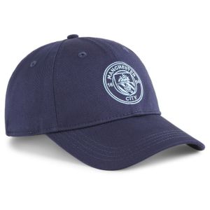 Puma Manchester City Casquette Essentials Navy/bleu Clair, pointure One Size - ['Bleu'] - Taille One Size