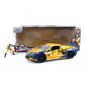 Jada Toys 1 24-33354or - Chevrolet Corvette Wolverine Figure - 2020