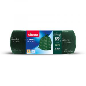 Vileda Lot de 10 sacs poubelle de 150 l