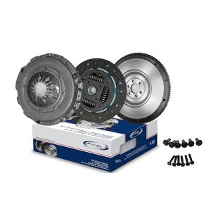 PROCODIS FRANCE Kit d'embrayage + Volant moteur pour VOLKSWAGEN: Golf, Tiguan, Touran, Scirocco, Passat, Eos, New Beetle, Caddy (Ref: KTV017SB)
