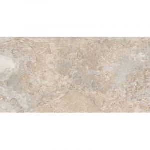 Carrelage imitation pierre marble gris clair 33x66 cm