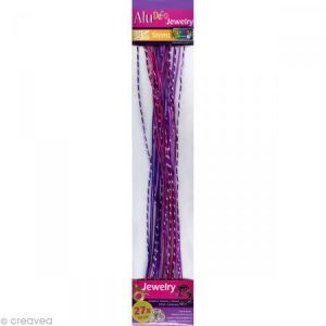 Vaessen Creative Assortiment fil aluminium 2mm (27 x 40 cm)