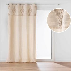 Rideau à œillets KAMARY 140 x 240 cm – Coton/Polyester – Top fantaisie