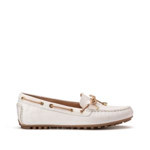 Geox Mocassins Leelyan Blanc Cass&eacute; - Taille 36;37;38;39;40;41