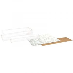 Scrapcooking Kit Bûche de Noël Ondine - Avec Moule, Insert & Support - Accessoires Pâtisserie Dessert de Noël - Avec Recette Bûche - Fabriqué en France - 1941