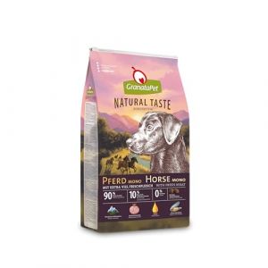 Granatapet Natural Taste - Nourriture sèche monoprotéine pour Chiens - sans céréales et sans Sucre ajoutés - Aliment Complet pour Chiens Adultes - 12 kg