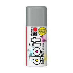 Image de Marabu Bombe de peinture - Do it Satin Matt Colorspray - Gris Pierre Satin - 150 ml