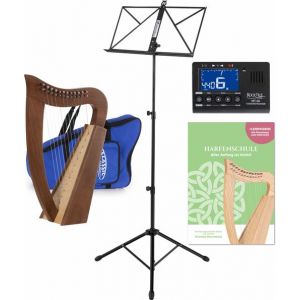Classic Cantabile H-12 harpe celtique 12 cordes Set