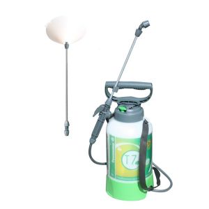 Hozelock Pulvérisateur à pression préalable T7 5 L avec allonge 30 cm et cache inclus