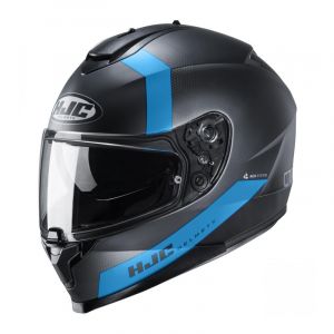 HJC Casque int&eacute;gral C70 Eura MC2SF bleu/noir- XS