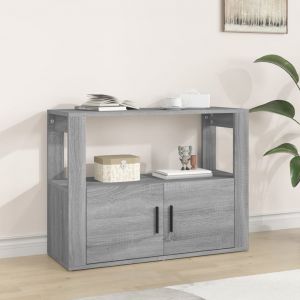 Image de VidaXL Buffet Sonoma gris 80x30x60 cm Bois d'ingénierie