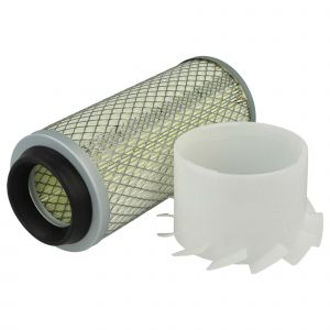 vhbw Filtre à air remplacement pour Wix Filters 121465-12510, 121520-12510, 124066-12510, 12145012510 pour pelleteuse - Filtre moteur extérieur (ElectroPapa, neuf)