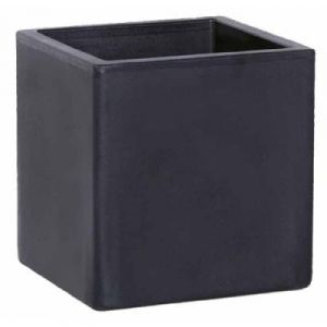Chapelu Cublm35Ci Cubico Bac À Fleurs Polyéthylène Anthracite 35 X 35 X 35 Cm
