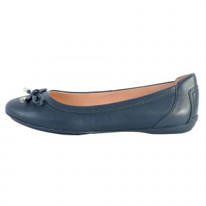 Image de Geox D Charlene B Ballet Flat Ballet pour Femme - Bleu, 38 EU