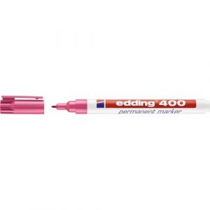 Edding Permanentmarker 400 4-400009 1mm nachfüllbar Rundspitze rosa