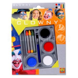 Ses Creative Maquillage : palette Aqua 7 couleurs Clowny clown