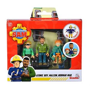 Simba Toys Fireman Sam Superheroes W/3 Figures 7,5cm