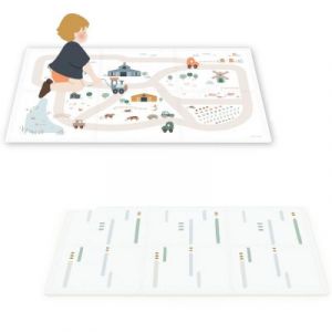 Play & Go Tapis de Jeux Réversible - Farm