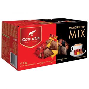 Côte d'Or Assortiment 300 mignonnettes, mix, 3 kg