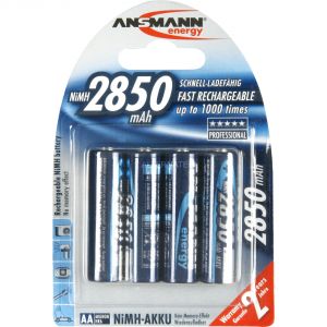 Image de Ansmann Piles rechargeables LR06 Mignon x4