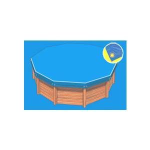 Bâche hiver Eco bleue compatible piscines Sunbay Safran ou Loneos