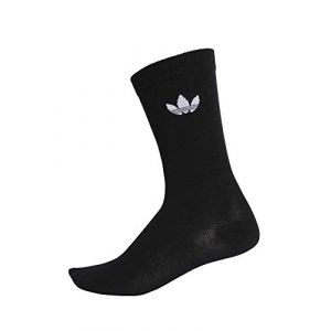 Adidas Chaussettes -originals Thin Trefoil Crew - Black / White - EU 39-42