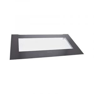AEG Vitre exterieure four noir 594x332mm pour micro-ondes 14005397401