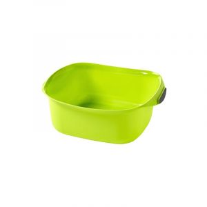 Curver Bassine Carrée 10l Urban, Vert, Basins, 38,2x34,4x14,5 Cm 02337-590-00