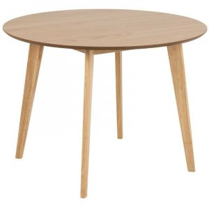 Hellin Table à manger ronde en bois D105 - leta