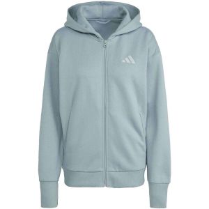 Adidas Sweatshirt &agrave; capuche full zip femme All Szn
