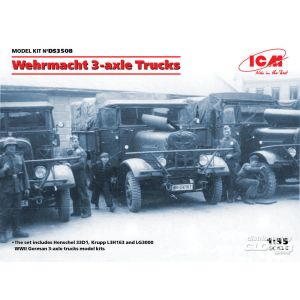 Image de ICM Maquette Camion Wehrmacht 3-axle Trucks