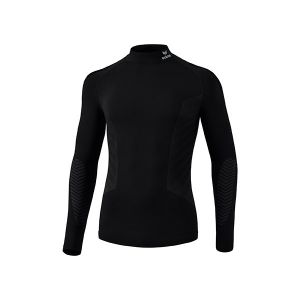 Erima Maillot De Compression &agrave; Manches Longues Et Col Montant Athletic L Black