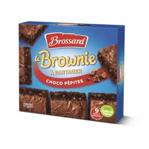 Image de Brossard Brownie &agrave; Partager P&eacute;pites de Chocolat 285 g