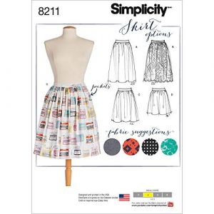 Image de Simplicity Patron 8211.d5 - jupes trois longueurs