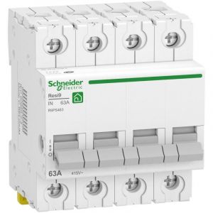 Schneider Electric Resi9 XP - interrupteur-sectionneur 4P 63A (R9PS463)