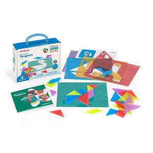 Miniland Baby 32163 Tangram translucide, Multicolore
