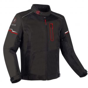 Bering Blouson Astro 3 En 1 Noir Rouge - Taille 4XL