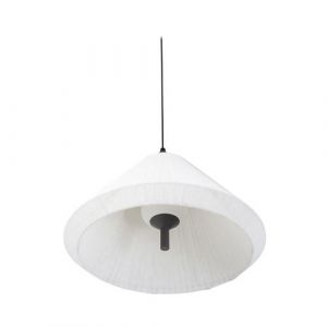 Image de Suspension Saigon Gris foncé 1 ampoule 68cm