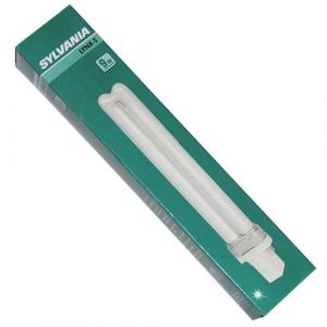 Sylvania Ampoule fluocompacte Lynx S G23 9W blanc brillant 4000K