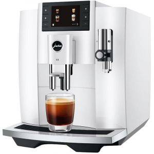 Jura Expresso Broyeur E8 Piano White (EC)
