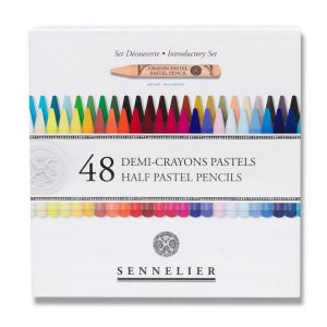 Image de Sennelier Boîte 48 demi-crayons pastels