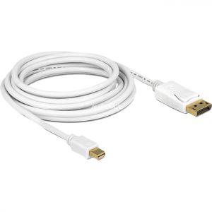 Delock 83484 - C&acirc;ble m&acirc;le mini-DisplayPort vers DisplayPort m&acirc;le 5 m
