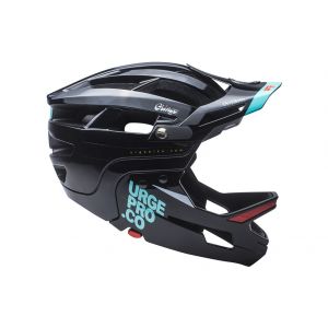 Urge Casque avec mentoniere amovible gringo de la pampa noir s m 55 58 cm