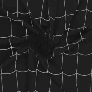 Tissu type Spider-man rouge ou / et noir vendu par 50 cm(...) - 0004 Noir