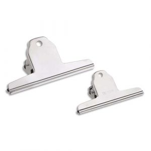 JPC 757142 Boîte 12 Pinces à Dessin Chromées 144 mm
