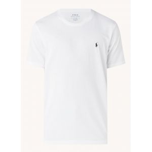 Ralph Lauren T-shirt d'int&eacute;rieur droit coton pony Blanc Polo